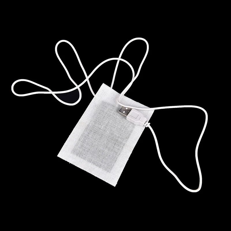 1 шт. зимняя портативная теплая пластина подогреватель USB для коврика мыши обувь
