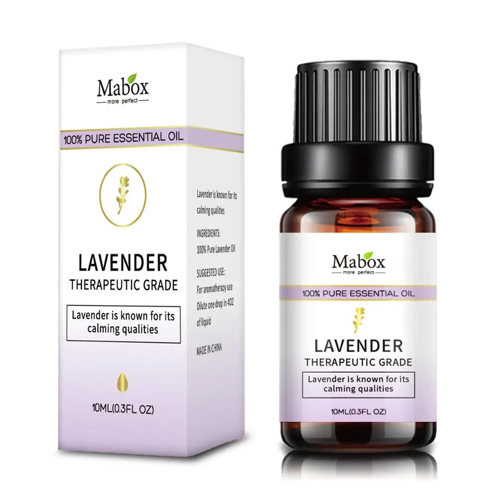 

MABOX Новый Лавандовый массажный Уход Эфирное масло чистое растительное эфирное масло ароматерапия 10 мл