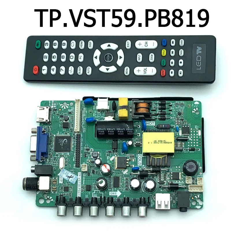 

Оригинал 100% тестирование для tp.vst59.pb818/PB819/pb716/pb813/PC1 LCD TV универсальная материнская плата