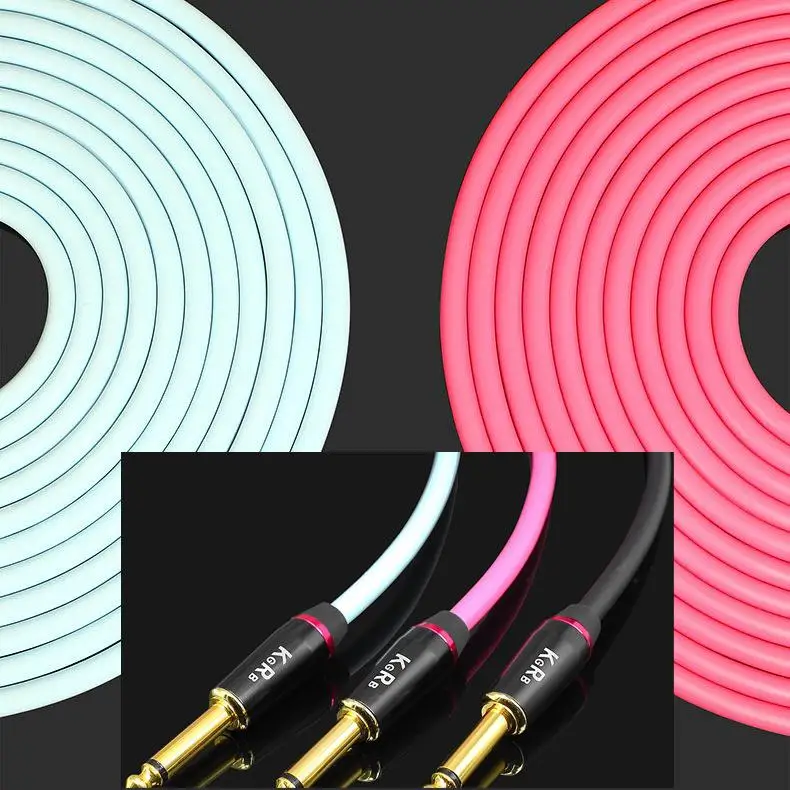 

KGRB Electric Guitar Cable Connecting Line Instrument Bass Keyboard Drum Pure Copper Noise Reduction Shield