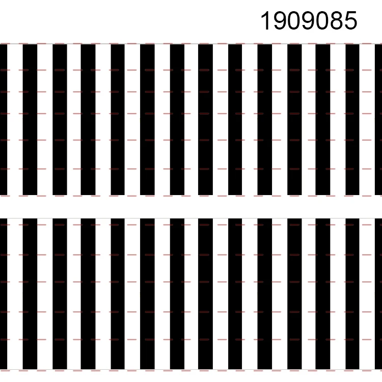 10 ярдов-Различные размеры-корсажная лента-черно-белые полосы и квадратная лента