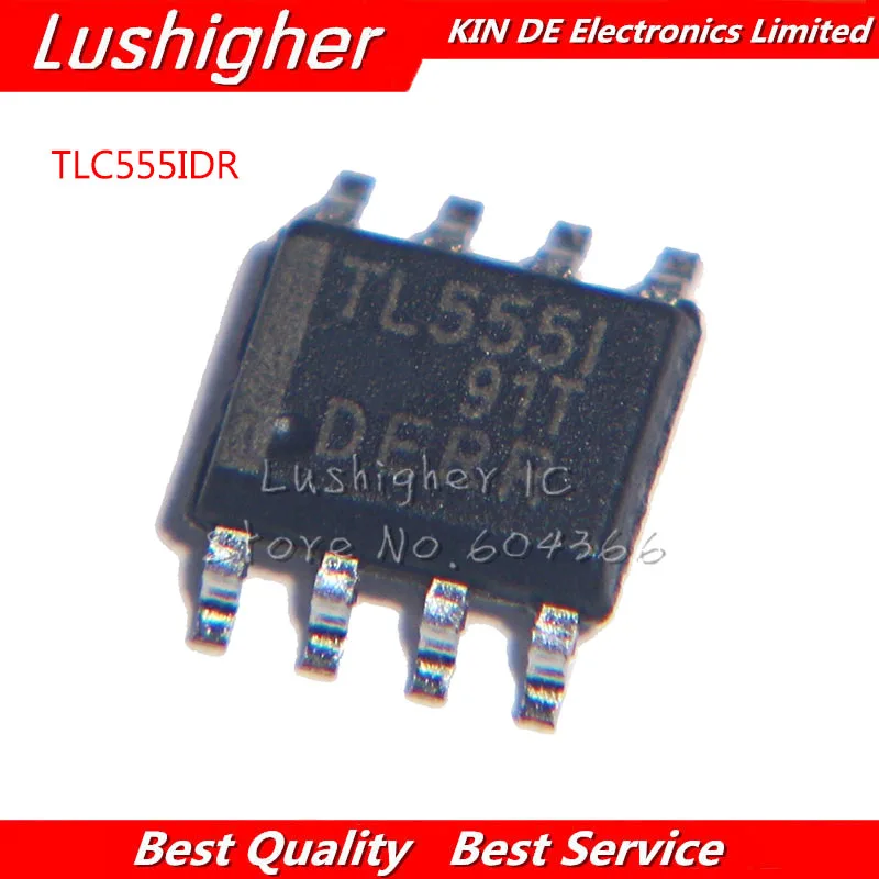 10 шт. TLC555 TL555I TL5551 TLC555IDR SOP8 SMD