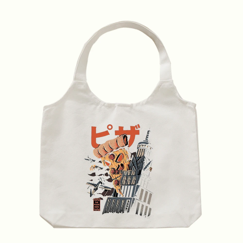 

Canvas Cloth Tote Bag Shopping Bag Daily Use Foldable Handbag Large Capacity Eco Friendly Tote for Women Female Shopper Bags