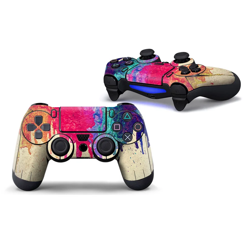 Индивидуальная Виниловая наклейка для sony Playstation 4 контроллер Защитная крышка наклейка для PS4 Геймпад наклейка аксессуары - Цвет: 3