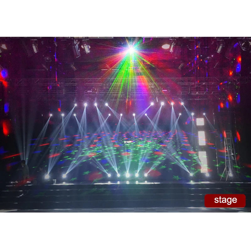 Диско лазерный светильник RGB проектор вечерние s DJ ing LED для дома свадебное