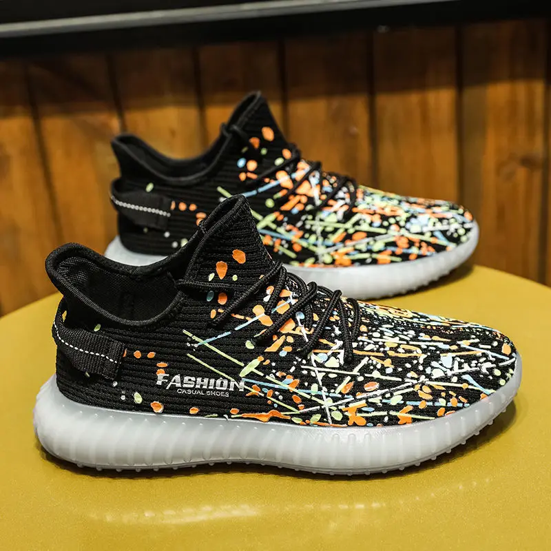 2021 New Style Men Running Shoes Outdoor Sports Shoes Breathable Lightweight Sneakers Comfortable Jogging Training Shoes