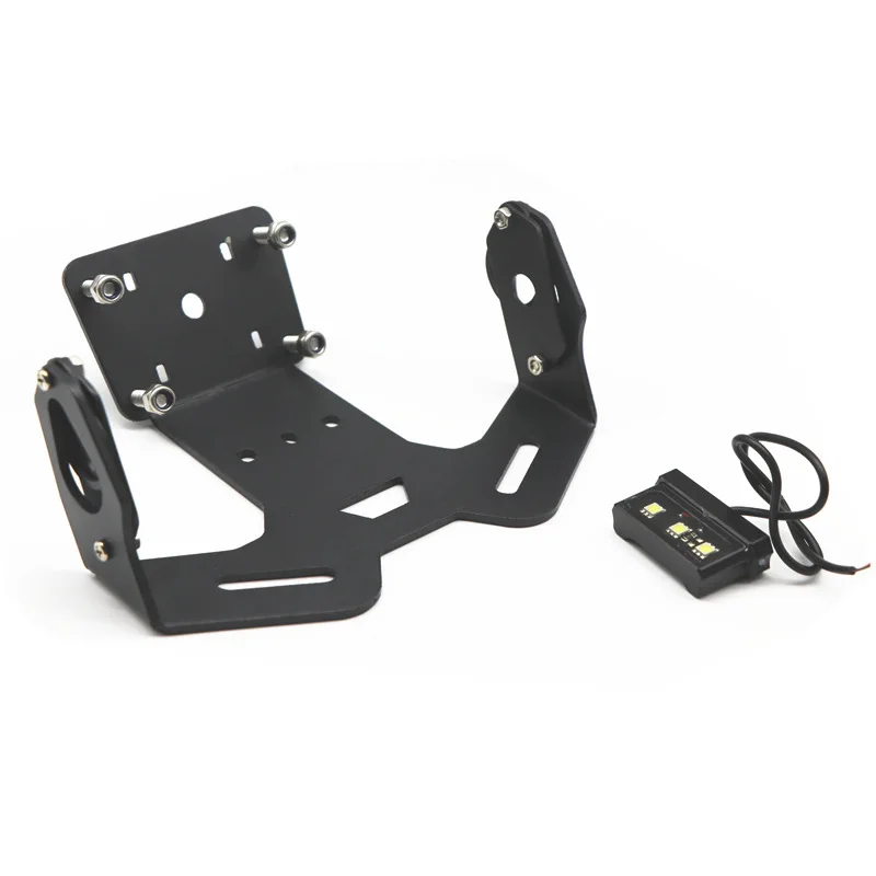 

Motorcycle Rear License Plate Holder Frame Bracket with LED Light for Yamaha MT-15 MT15 MT 15 2019-2020