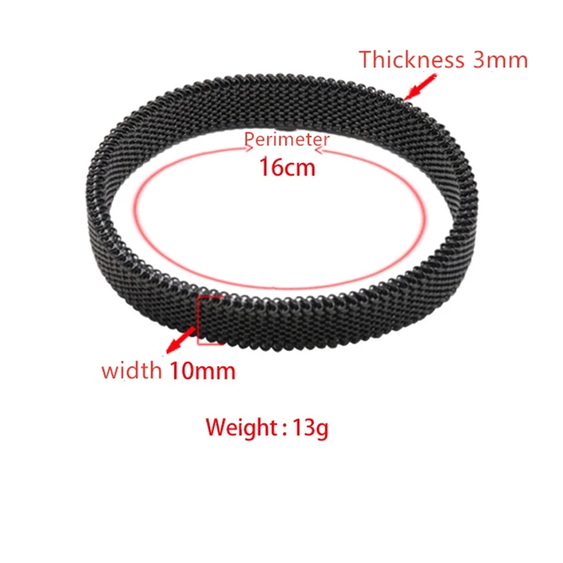 

1pcs 1cm Top Quality Arm Warmer Shirt Sleeve Holder Metal Anti-Slip Elastic Bracelets Stretch Armband