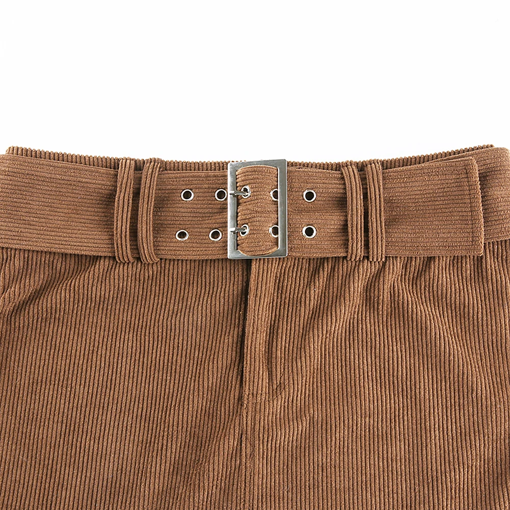 Винтажная Сексуальная Вельветовая юбка Y2K Черная Женская Элегантная Модная