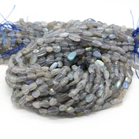 natural flash stone beads irregular labradorite loose spacer beads for women jewelry making diy necklace bracelet accessories