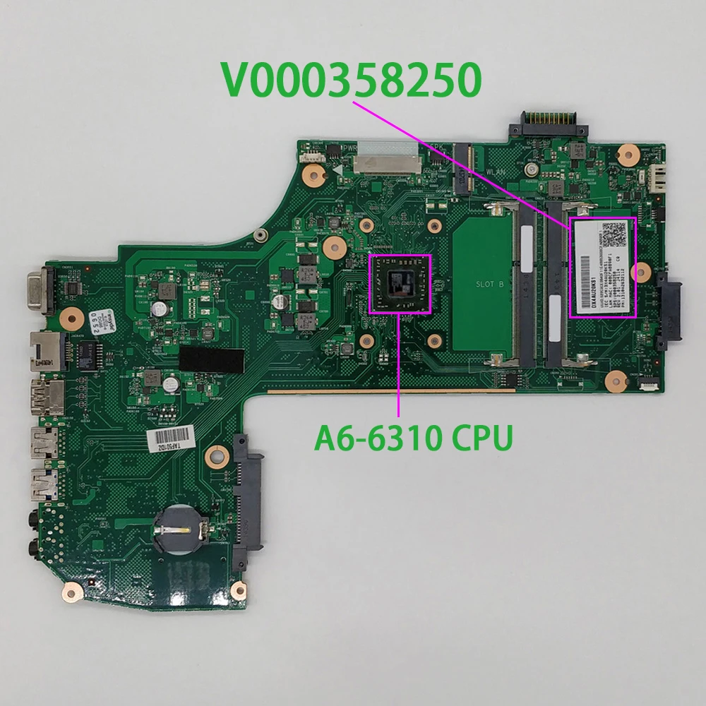  V000358250 6050A2632101-MB-A01 A6-6310      Toshiba Satellite C70 C75  