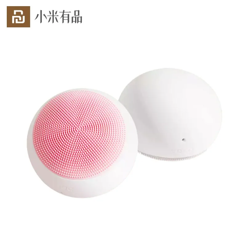 Youpin силиконовый Электрический ультразвуковой очиститель для лица щетка мытья