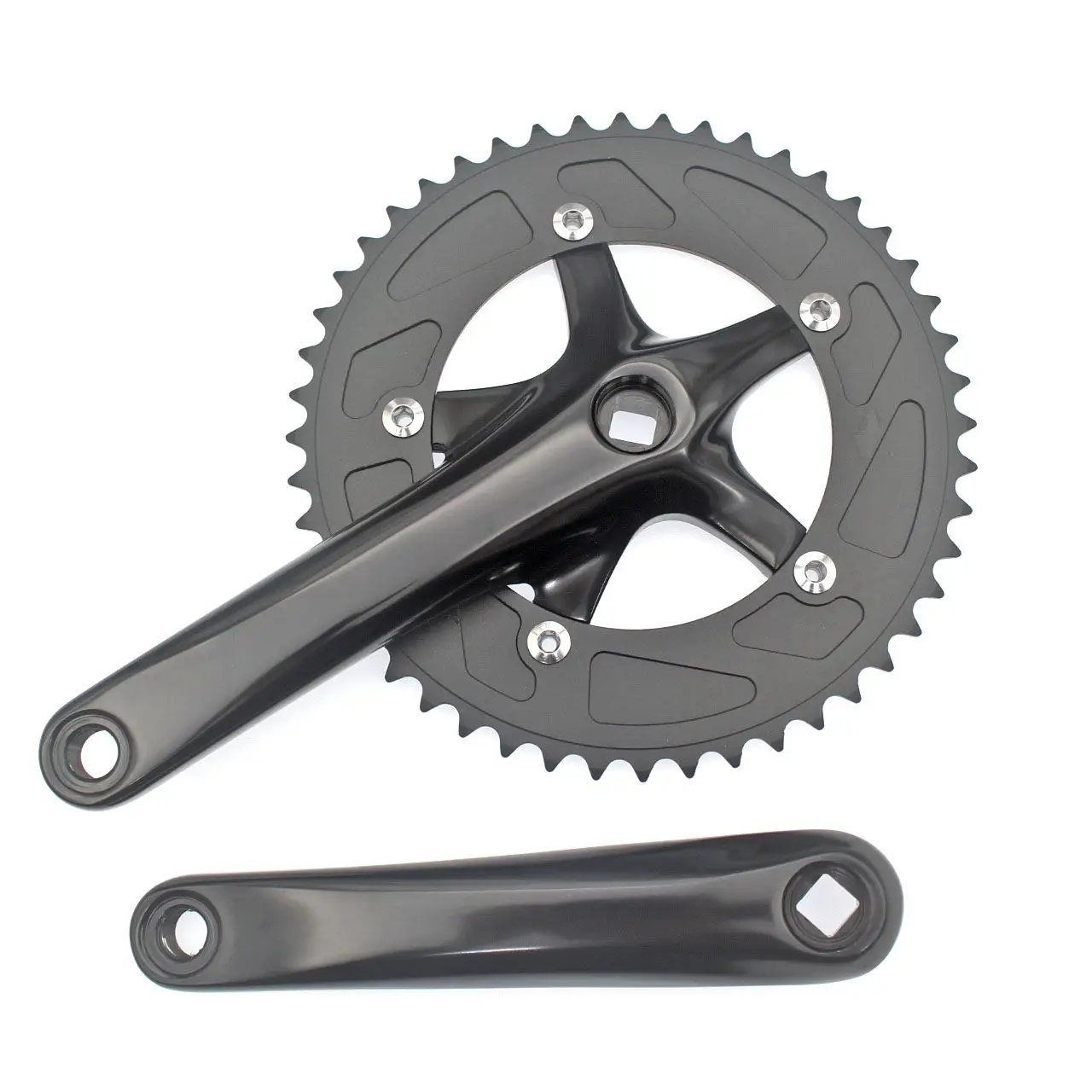 48T шоссейный велосипед Кривошип с одной скоростью фиксированная Шестерня для