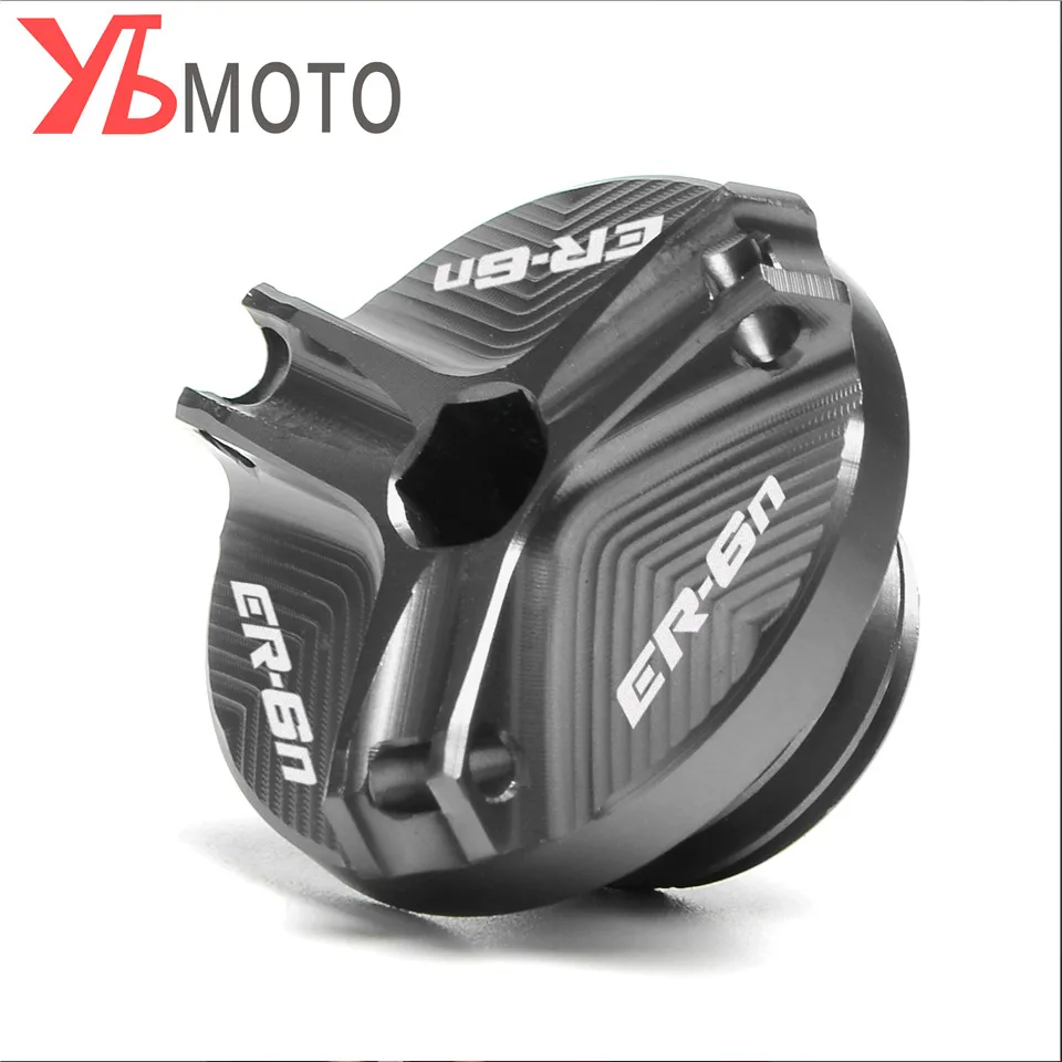 Быстрая доставка двигатель мотоцикла Магнитный слив масла разъем для Kawasaki ER 6N ER6N