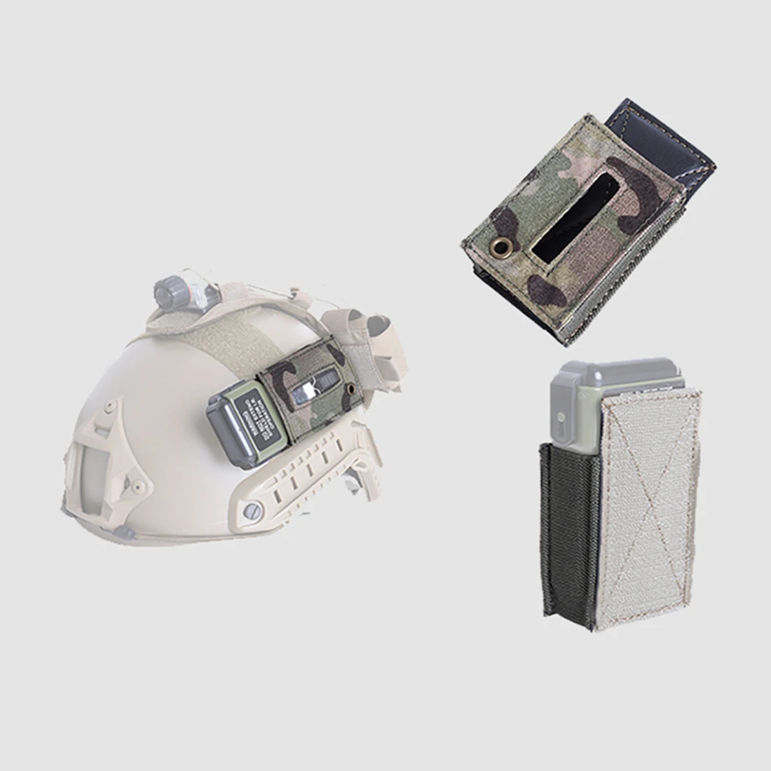 

Krydex MS2000 Tactical Helmet Strobe Light Protective Pouch Distress Marker Carrier Helmet Accessories for Survival Airsoft