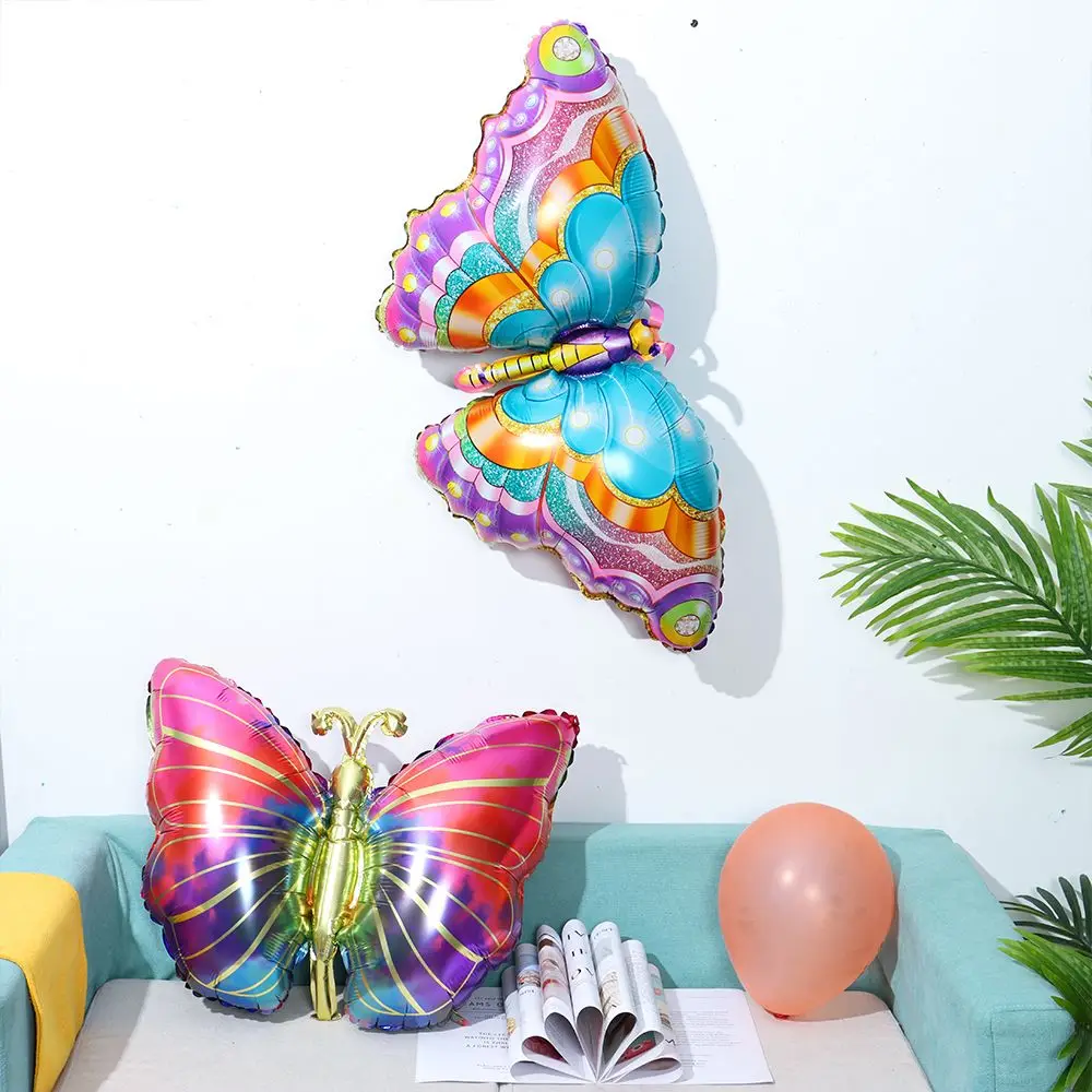 1 шт. надувные игрушки в форме бабочки из алюминиевой пленки | Дом и сад