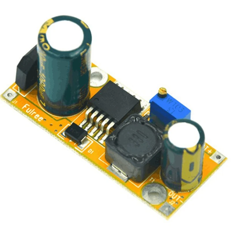 

Понижающий преобразователь постоянного тока от 24 В до 12 В, 12 В переменного тока до 5 В постоянного тока, понижающий модуль LM2596, регулируемый, ...