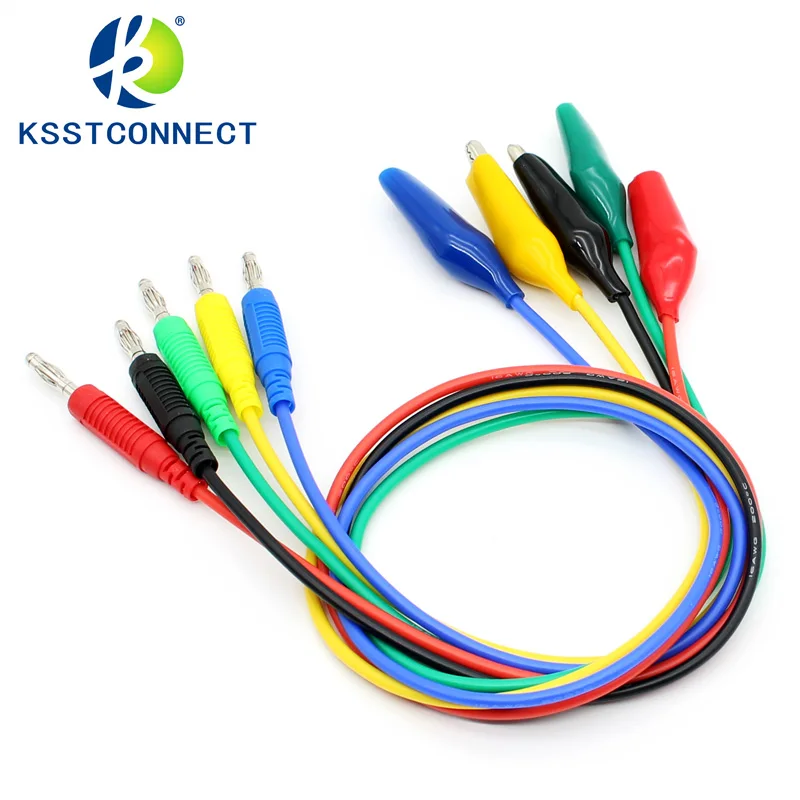 TL792 16AWG гибкий силиконовый 4 мм банановый штекер к испытательному выводу выхода