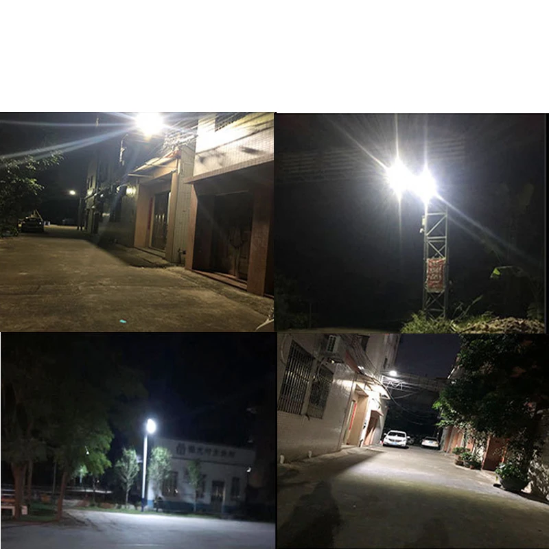200W Solar Led Light Panel Lamp Farm Remote Control Garden Outdoor Waterproof Outdside Cable | Лампы и освещение