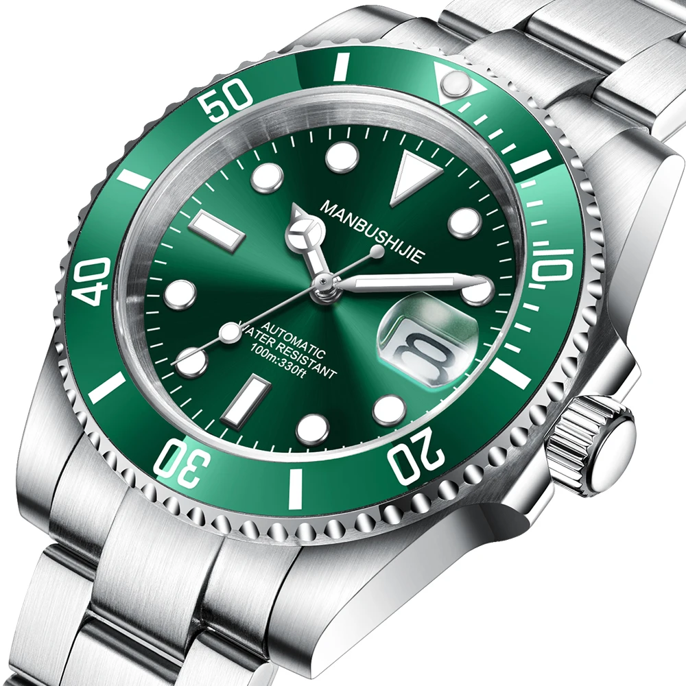 

Watch Parts Green High Quality Ceramic Watches Replace Accessories 38mm Watch Bezel Insert For 40mm Automatic Mens Watch