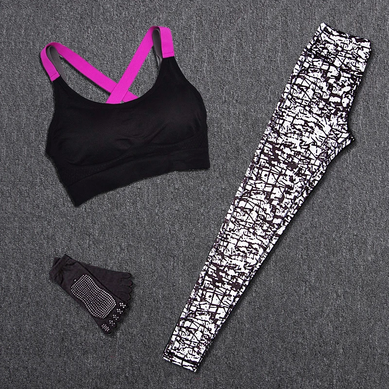 Женский спортивный костюм для улицы бега тренировок фитнеса топ бюстгальтер