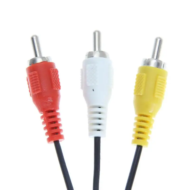 180 см 6FT AV TV RCA видео шнур кабель для Game cube/для SNES GameCube/для Nintendo N64 64 оптовая цена |