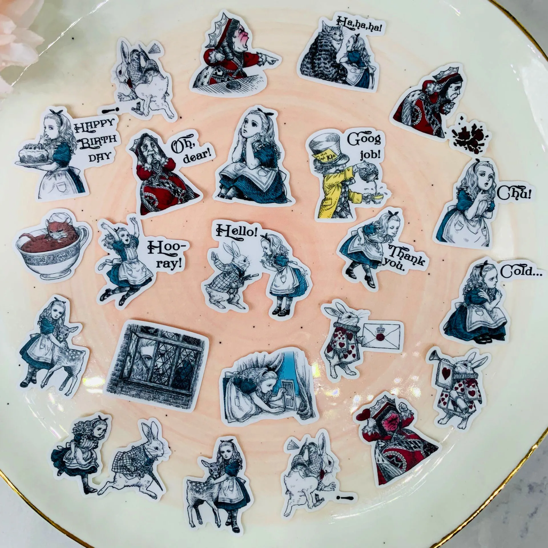 40 шт. девичьи наклейки для фотоальбома |