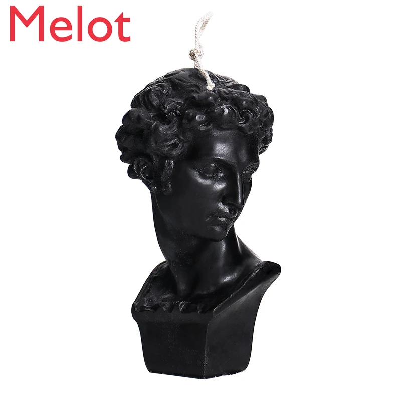 

European-Style Retro Portrait Handmade Aromatherapy Candle Niche Home Decoration Props Decoration Gift Candles Bulk