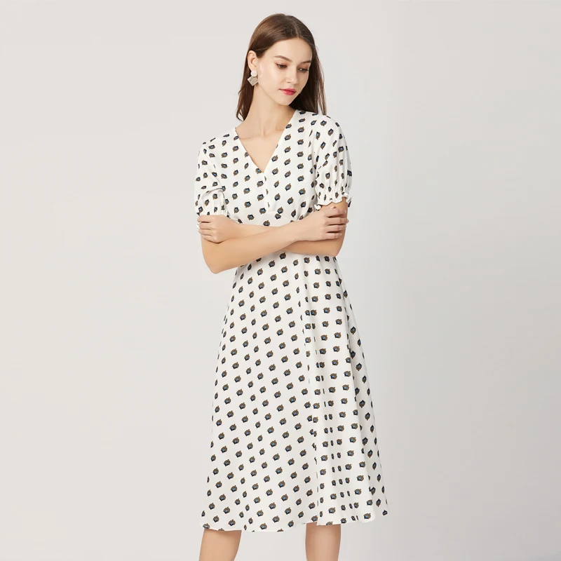 Summer Korean Short-sleeved White Midi Beach Dress Vestidos Mujer Verano 2021 Elegant Women Party Ropa De K6292 | Женская одежда