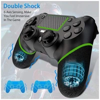 wireless gamepad dual shock game controller bluetooth rechargeable gamepad replacement for ps4 2021 new