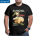 Мужская футболка с оригинальным постером Дракулы Молот 1958, футболка из фильма ужасов мумии, футболка большого размера 4XL, 5XL, 6XL, топы