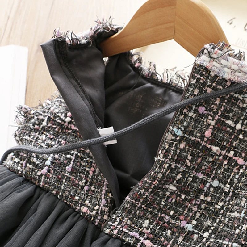 Платье принцессы для девочек Mayfair элегантная Милая Одежда на осень и зиму