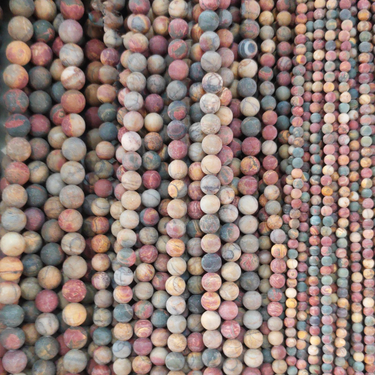 

Natural stone Beaded 4/6/8/10/12mm Round Isolation loose beads for Jewelry Making DIY Necklace Bracelets Accessories