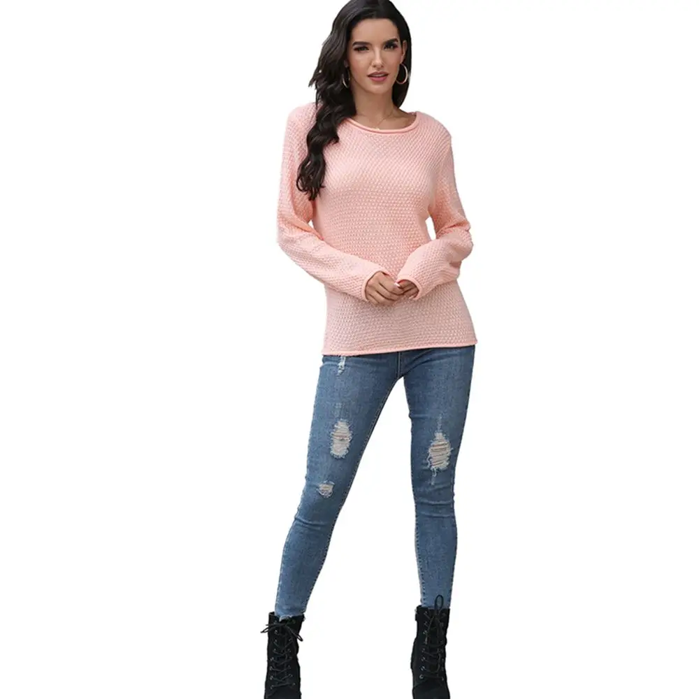 

New Women Knit Sweater Spring Autumn Winter Jumper Long Sleeve Soft Stretch Render Knited Pullover Knitwear Vrouw Truien