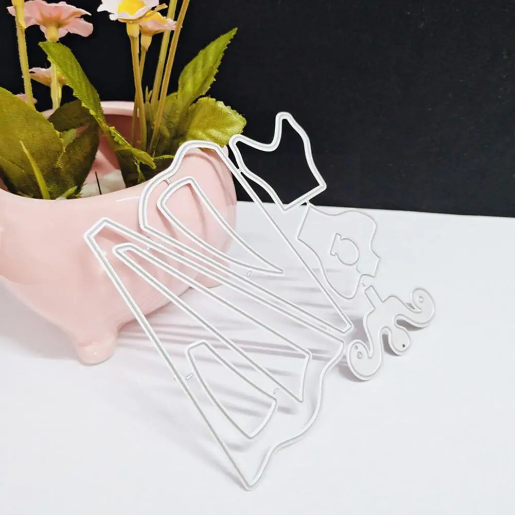 Cutting Dies Diy Dress Shape Pattern Stencils Scrapbooking Card Embossing Paper Frame Album Photo Stencil Make J3w0 | Дом и сад