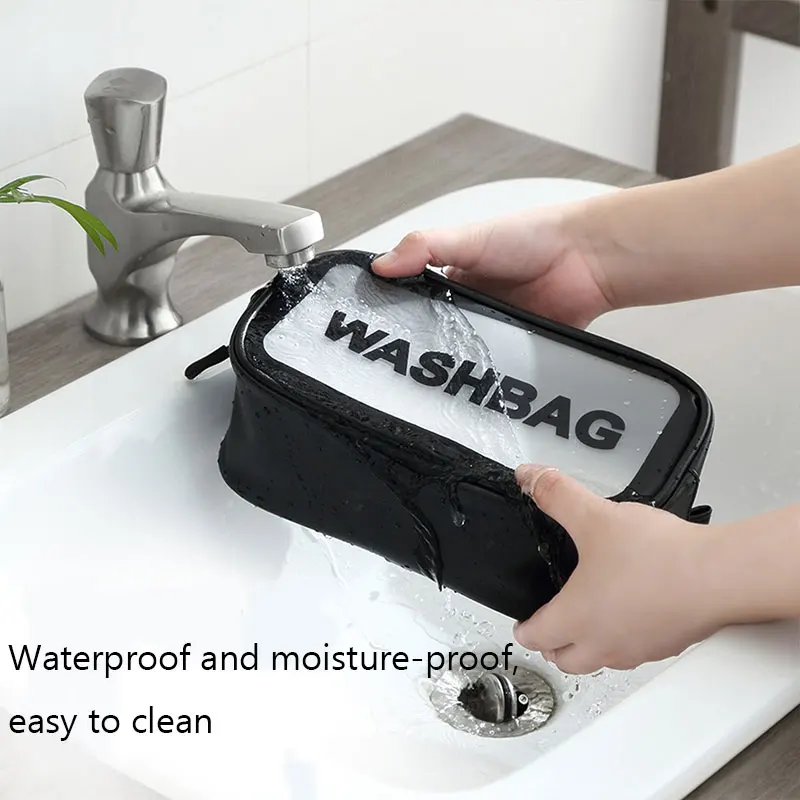 BUBM многофункциональная Прозрачная женская косметичка водонепроницаемая