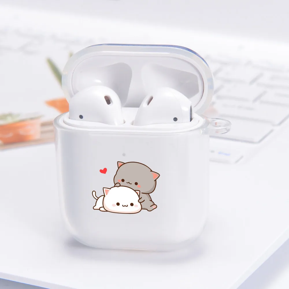 Кота в повседневном стиле чехол s для переноски 1 2 Pro Чехол прозрачный мягкий