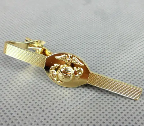 США Морская пехота USMC металлическая униформа для полицейского зажим галстука