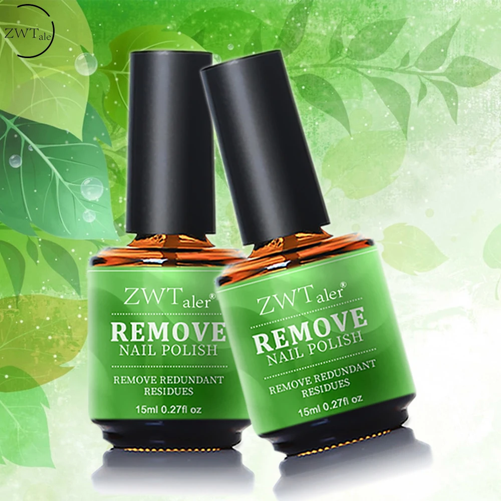 ZWTale УФ гель для ногтей magic Burst Remover очищающее средство жидкость снятия лака с