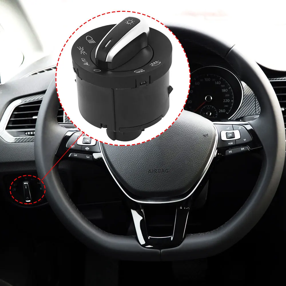 Светильник, головной светильник, переключатель для VW Golf 5 GTI MK5 MK6 Jetta Passat 5ND941431B, запчасти для салона автомобиля
