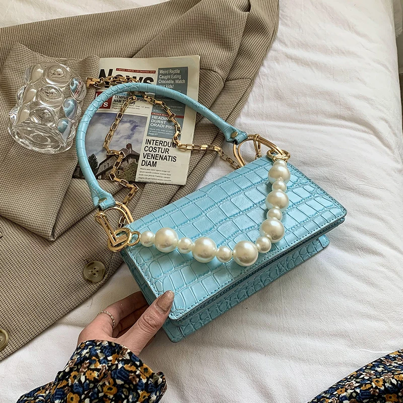 

New Woman Shoulder Bag Fashionable Simple Chain Messenger Bag High Quality Luxury Designer Handbag 2021 New Female Underarm Bag