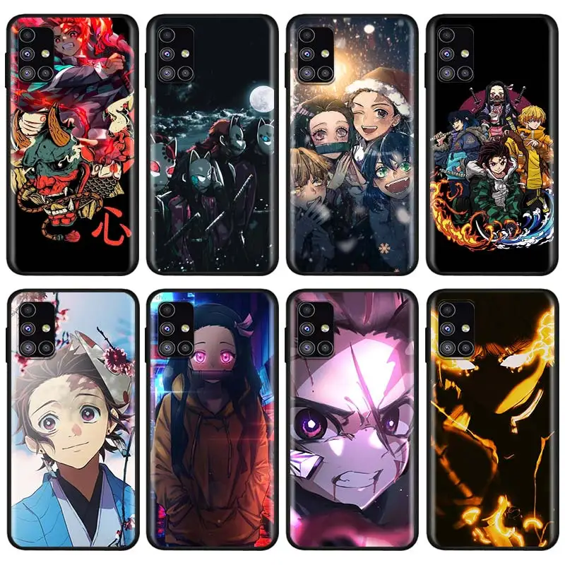 

Demon Slayer Kimetsu No Yaiba For Samsung Note 20 10 8 9 M02 M31 S M60S M40 M30 M21 M20 M10S F62 M01 Ultra Pro Plus Phone Case