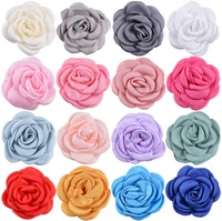 new 50pcs burning flowers 6cm fashion hair accessories diy boutique wedding decoration flower no hairclip hair bow free shipping