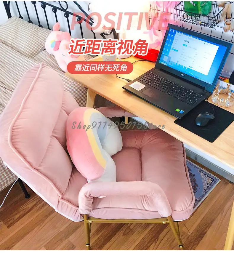 Lazy Sofa Bedroom Room Computer Chair Leisure Home Dormitory Simple Folding Balcony Back Recliner |