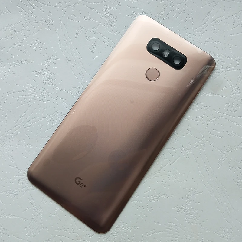 Для LG G6 LS993 US997 VS998 H870 стеклянная задняя крышка батарейного отсека чехол с датчиком