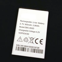 new 800mah dbc 800d high quality battery for doro 500 506 508 509 510 515 6520 6030 cell phone