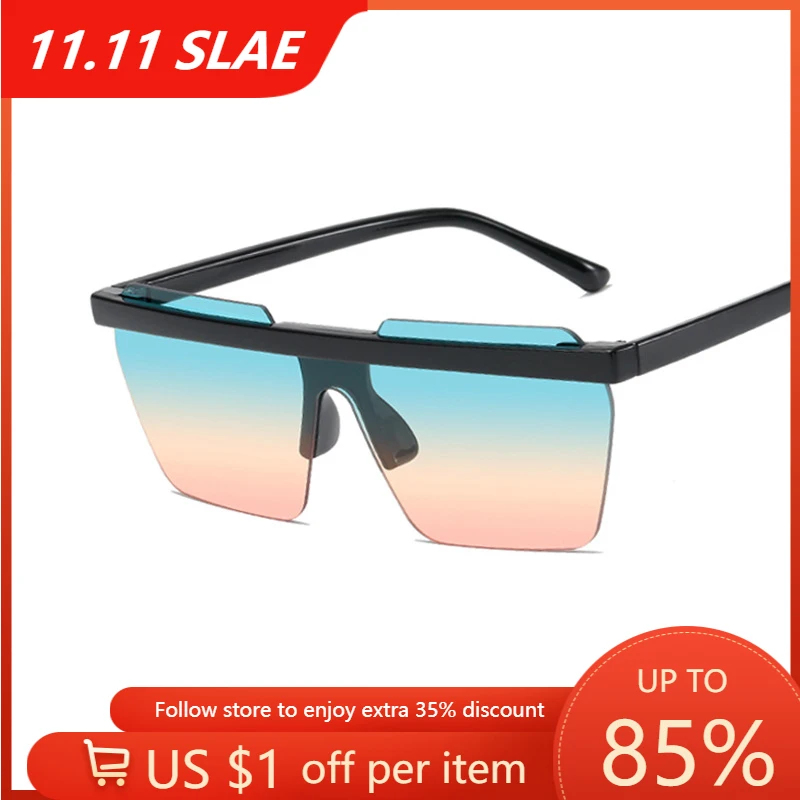 

Square Sunglasses Women Luxury Brand Design Vintage Gradient Sun Glasses Big Frame Female Eyewear oculos de sol masculino UV400