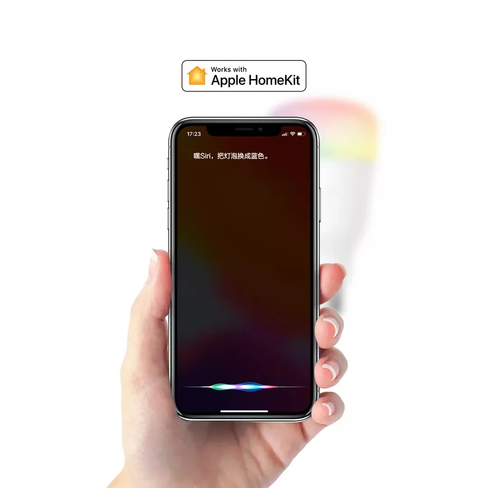 Умсветодиодный Светодиодная лампа Yeelight 1S красочная 800 люмен 8 5 Вт E27 лимонный цвет