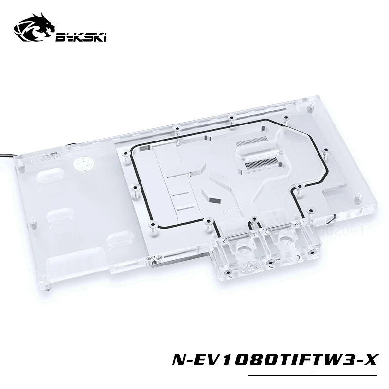Bykski N EV1080TIFTW3 X полный охват блок GPU воды для EVGA GTX1080Ti FTW3 игровой Графика карты VGA