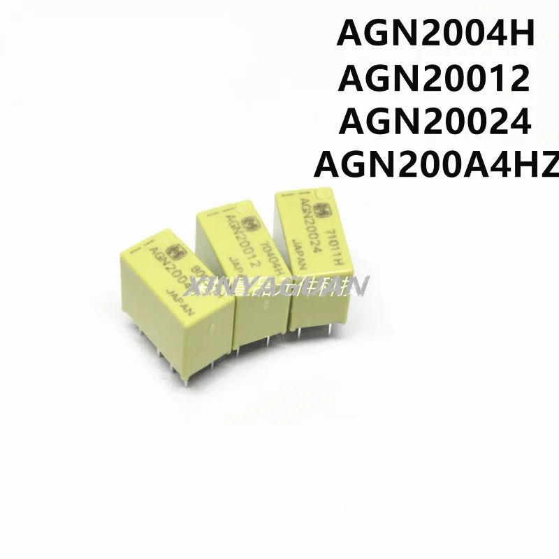10 шт. 100% новое оригинальное реле сигнала AGN2004H AGN20012 AGN20024 AGN200A4HZ AGN200A12Z AGN200A24 8Pin